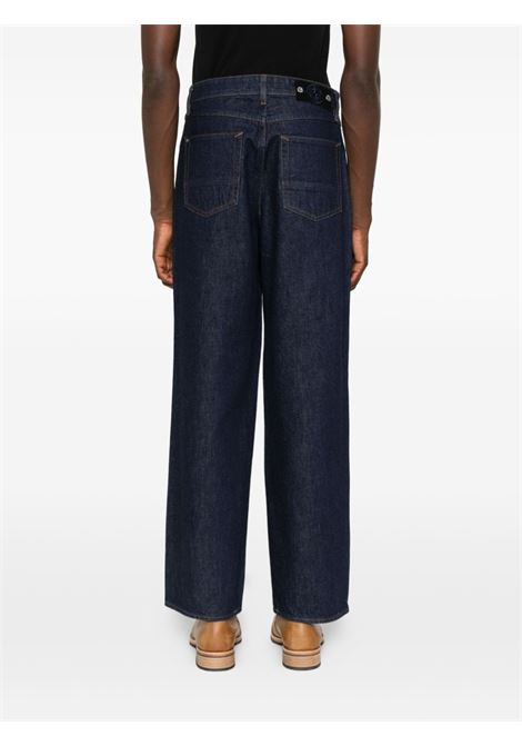 jeans j100005 indigo denim-rinsed uomo blu STONE ISLAND | L1S14 J100005 S00J7VJ201